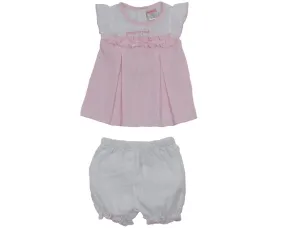 Baby Girl Pink Striped Dress