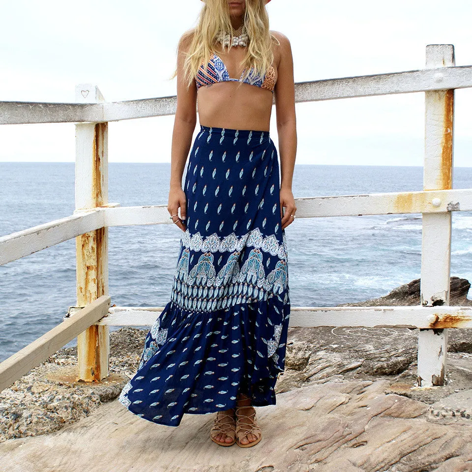 Bohemian Maxi Skirt