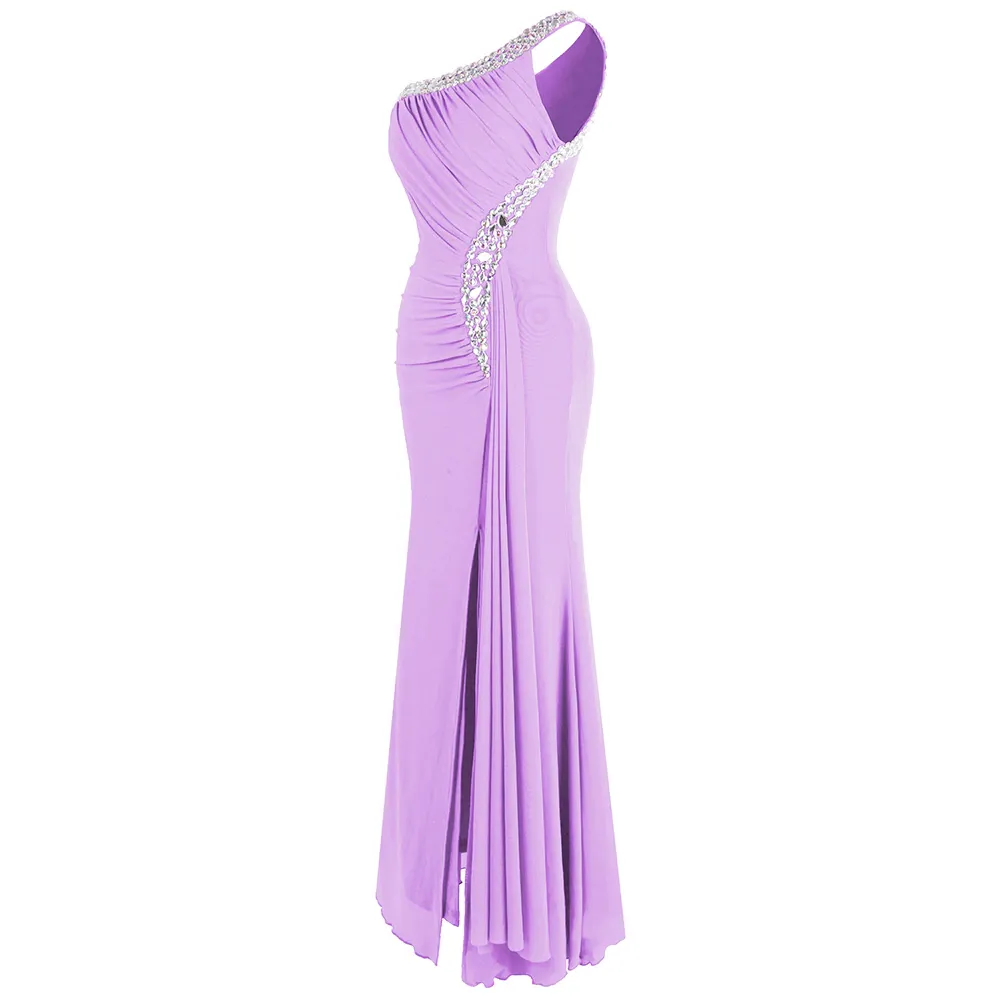 Funki Buys | Dresses | Women's Crystal Beaded Mermaid Dress