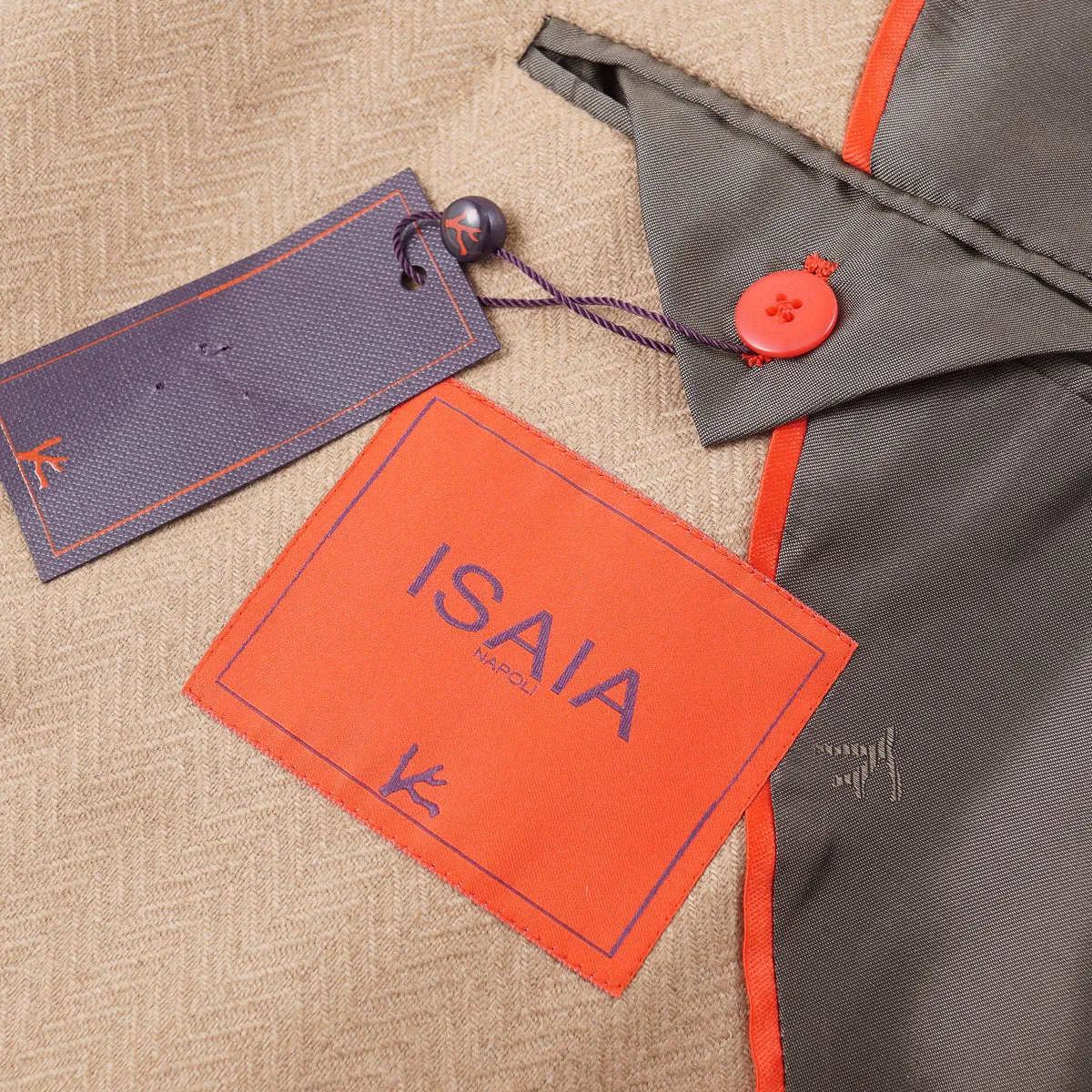 Isaia Baby Camelhair Sport Coat