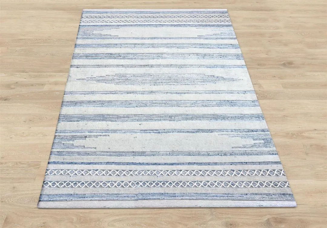 Jerdon Recycled Denim & Wool Rug