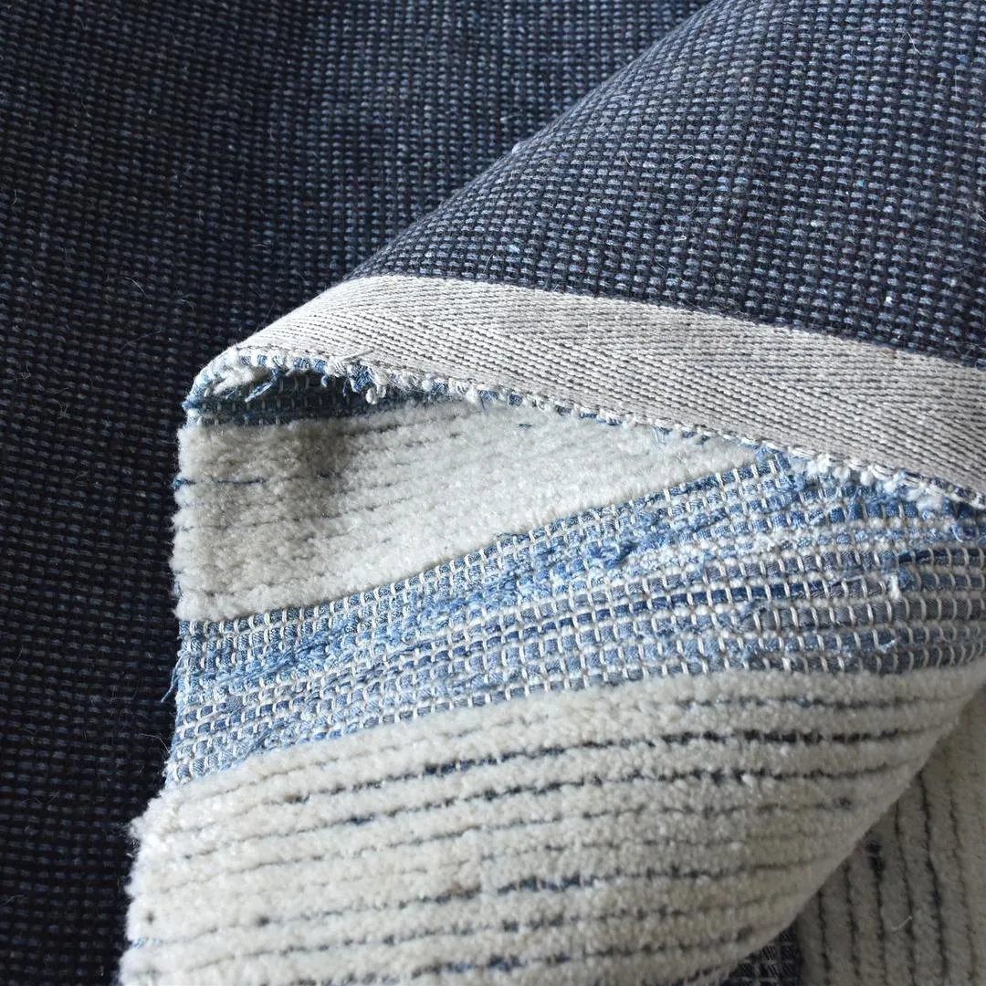 Jerdon Recycled Denim & Wool Rug