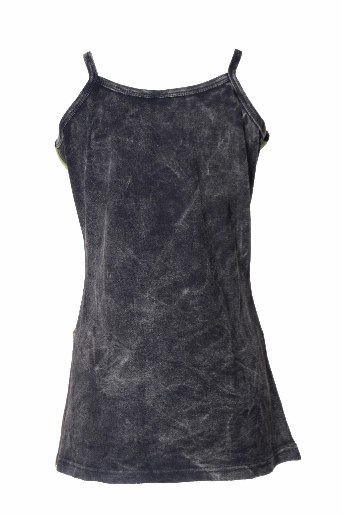 Ladies Sleeveless Strap tank Tops Shirt Vest with Embroidery