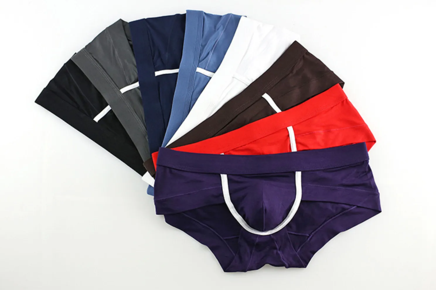 Men's Ultra Soft Contouring Underwear Sport Hip Briefs