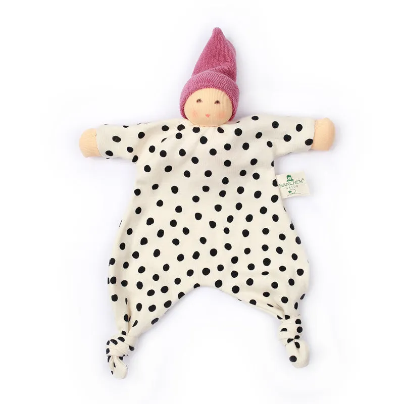 Nanchen - Spotty blanket doll comforter - pink