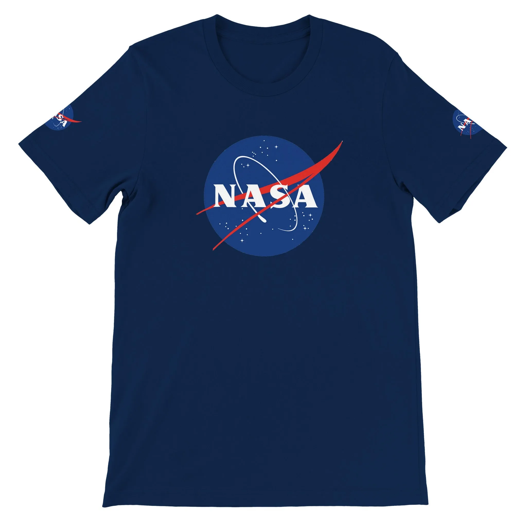 NASA T-shirt - NASA logo - Premium Unisex Crewneck T-shirt