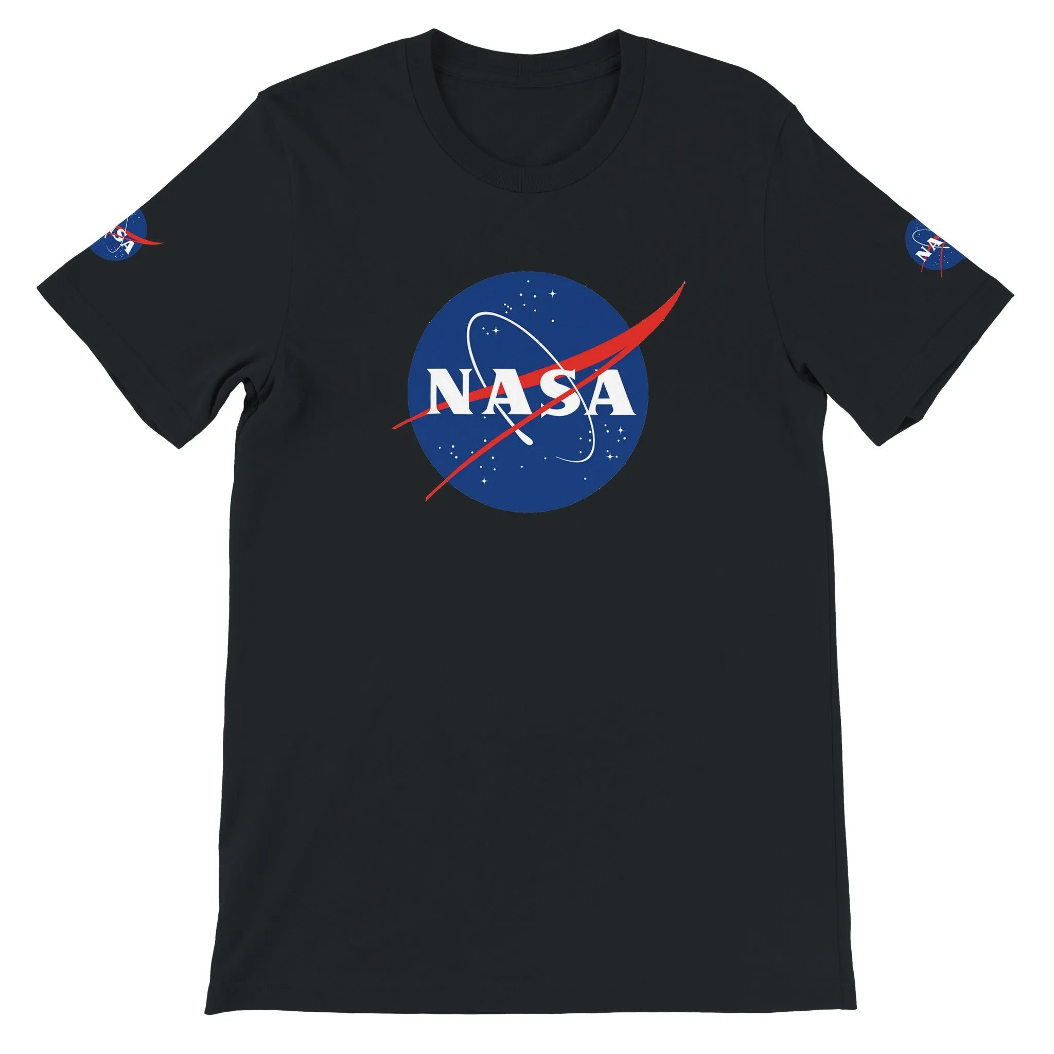 NASA T-shirt - NASA logo - Premium Unisex Crewneck T-shirt