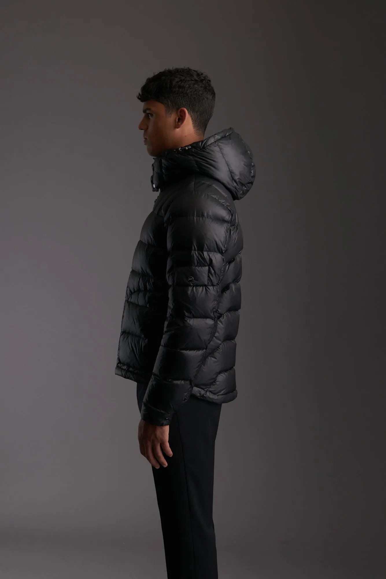 New York Lightweight Down Carbon Black