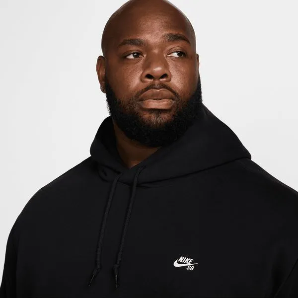 Nike SB Fleece Pullover Skate Hoodie Black