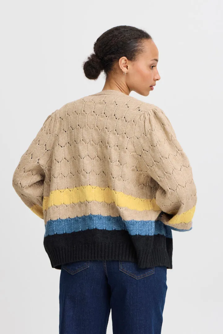 Nillo Cardigan - Cement Mix