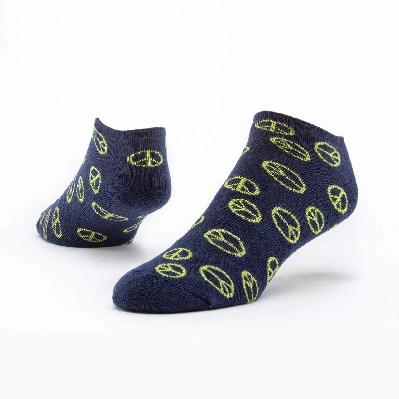 Organic Cotton Footie Socks - Peace