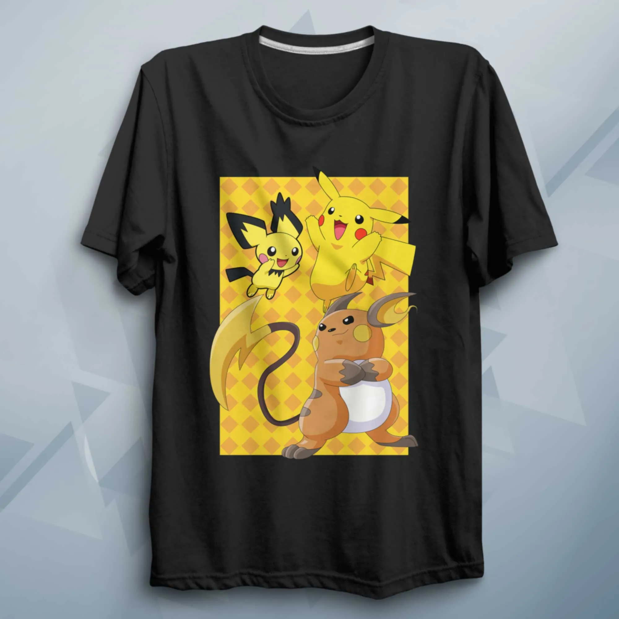 PKMN Pikachu Evolution T Shirt Anime Shirt
