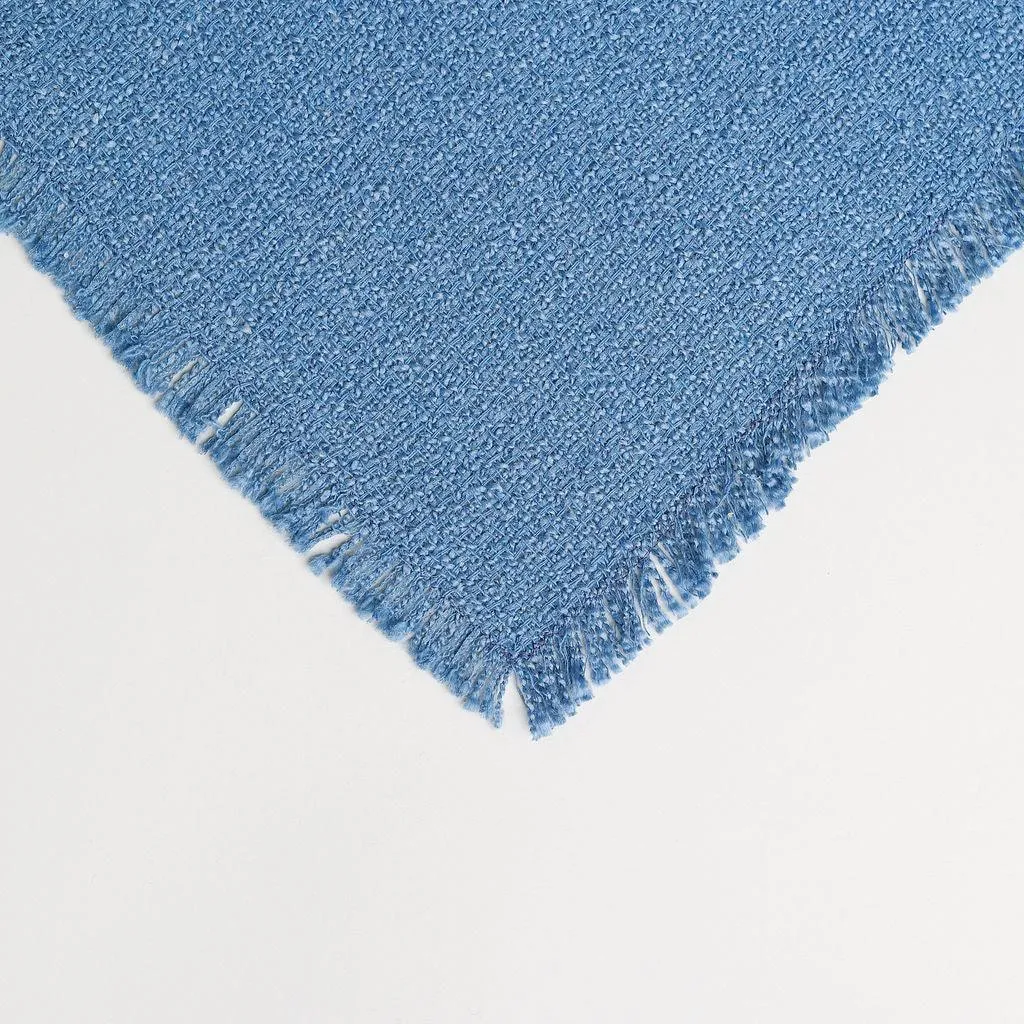 Plain Color Textured Throw Blankets 52" X 70"  1.5" FRINGE