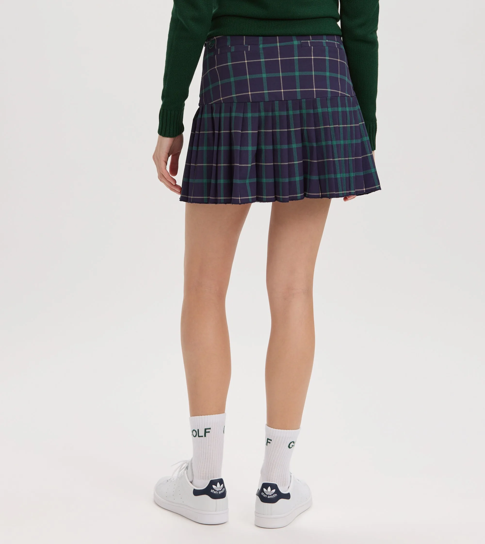 Renwick Plaid Pleated Skort