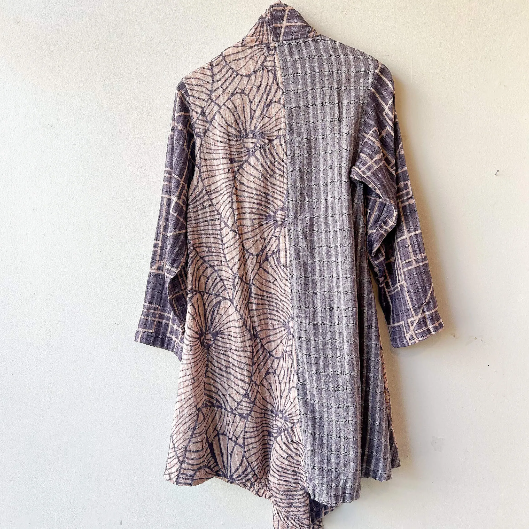 Sasaki Gallery | SSK 09A Long Haori - Geometric