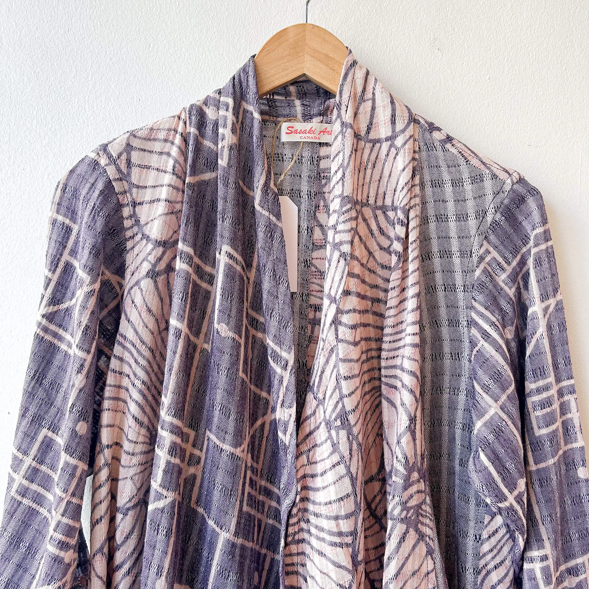 Sasaki Gallery | SSK 09A Long Haori - Geometric