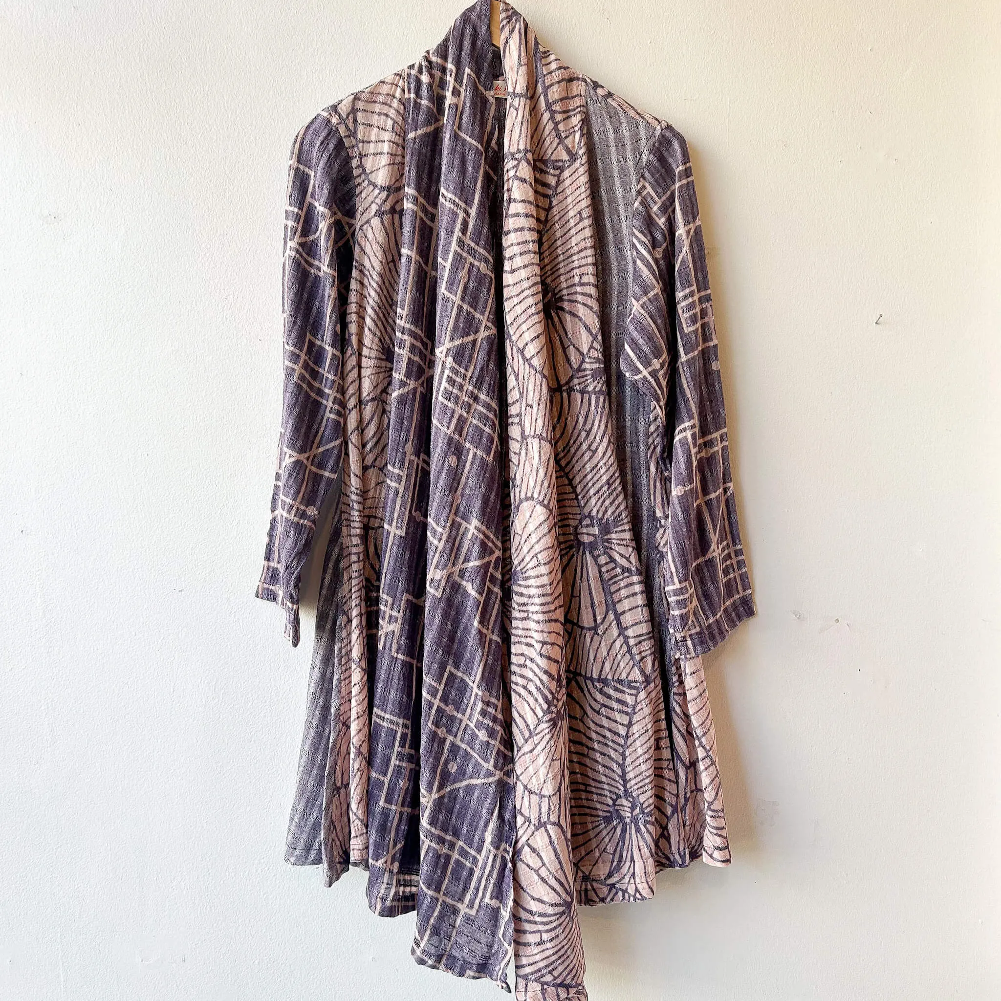 Sasaki Gallery | SSK 09A Long Haori - Geometric