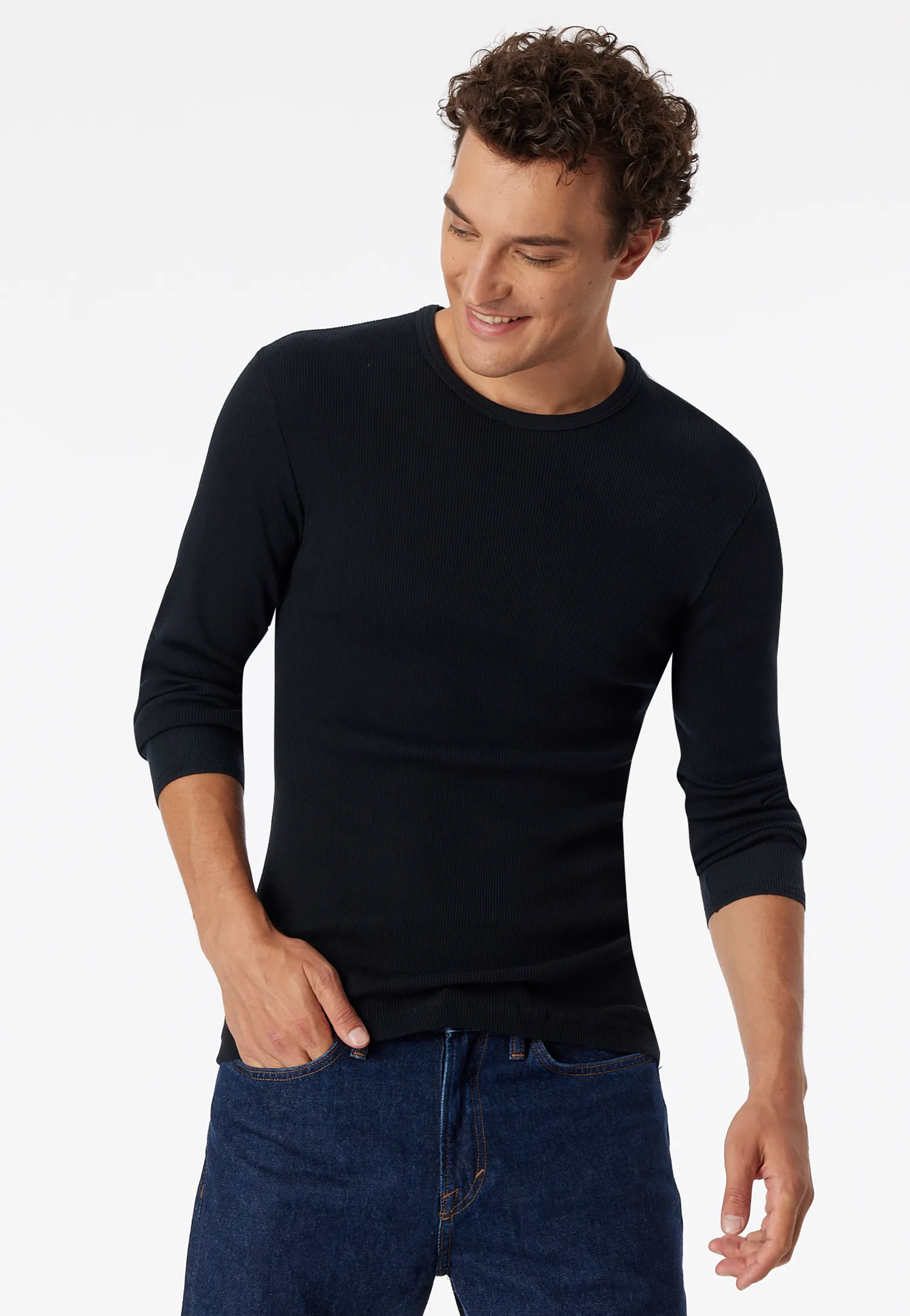 Schiesser Revival - Friedrich - Long Sleeve Shirt 1/1 - NEW