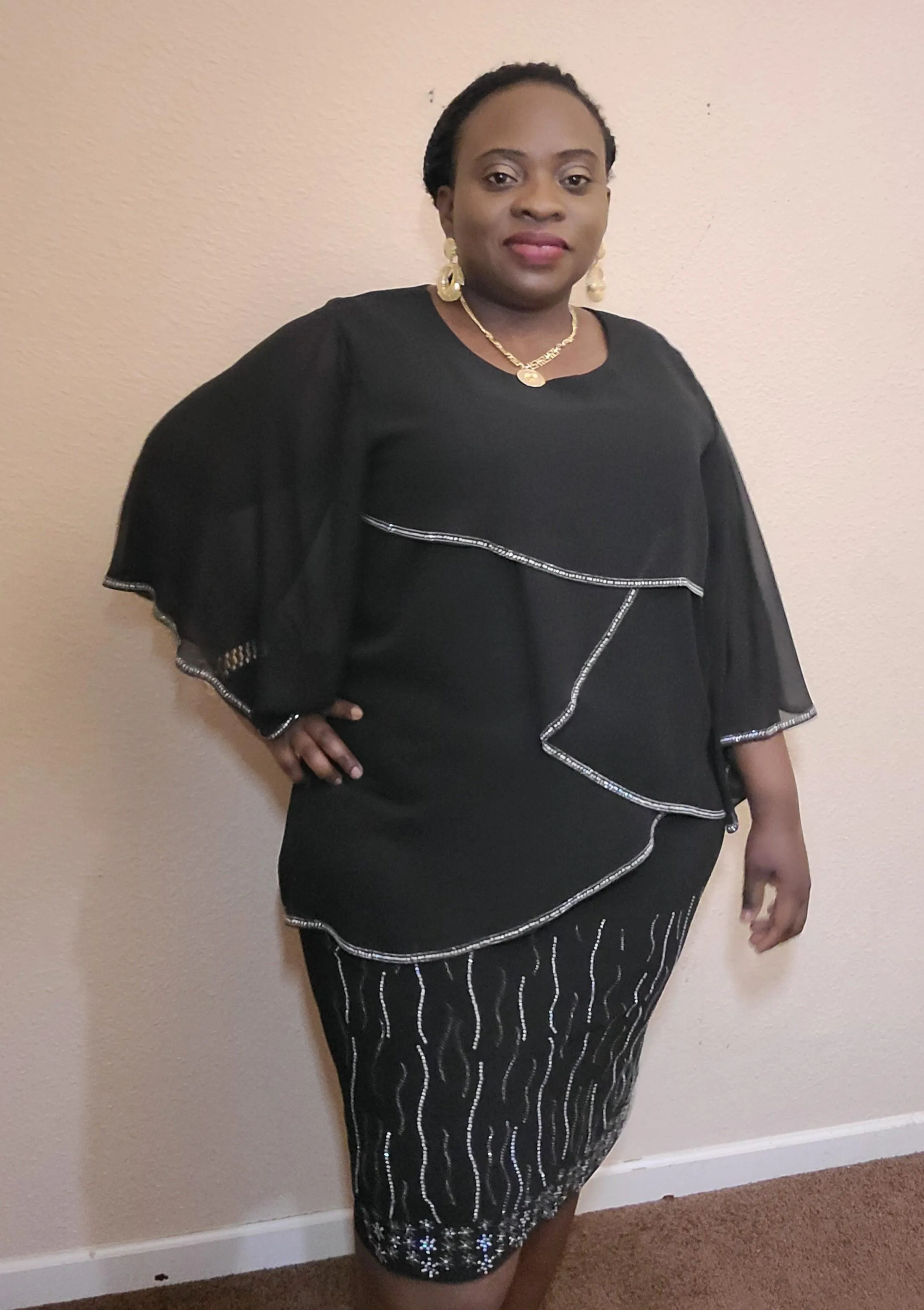 Short black dress for me