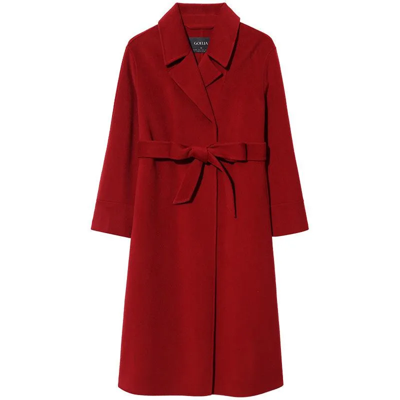 Silk & Wool Double Face Coat