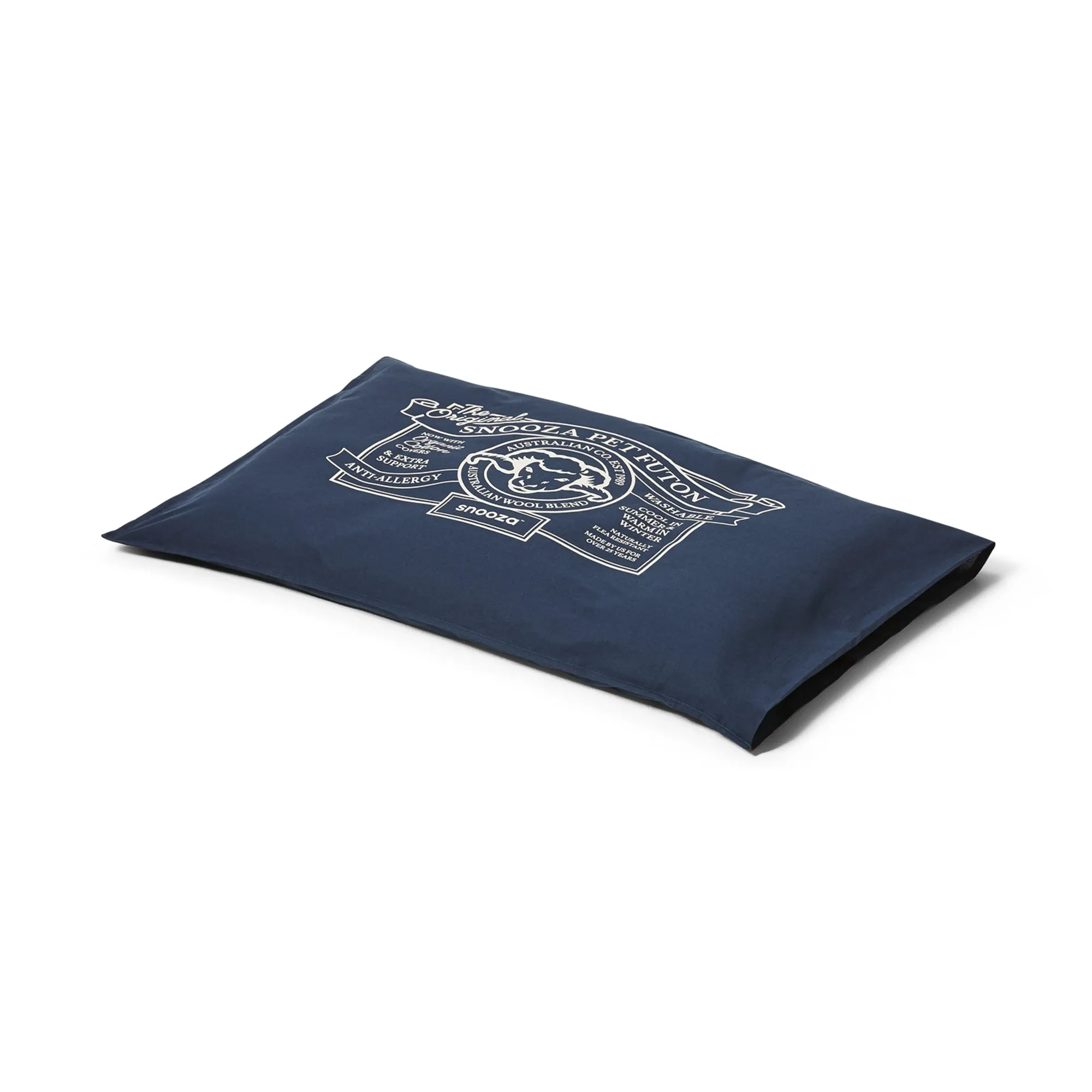 Snooza Organic Pet Futon Blue