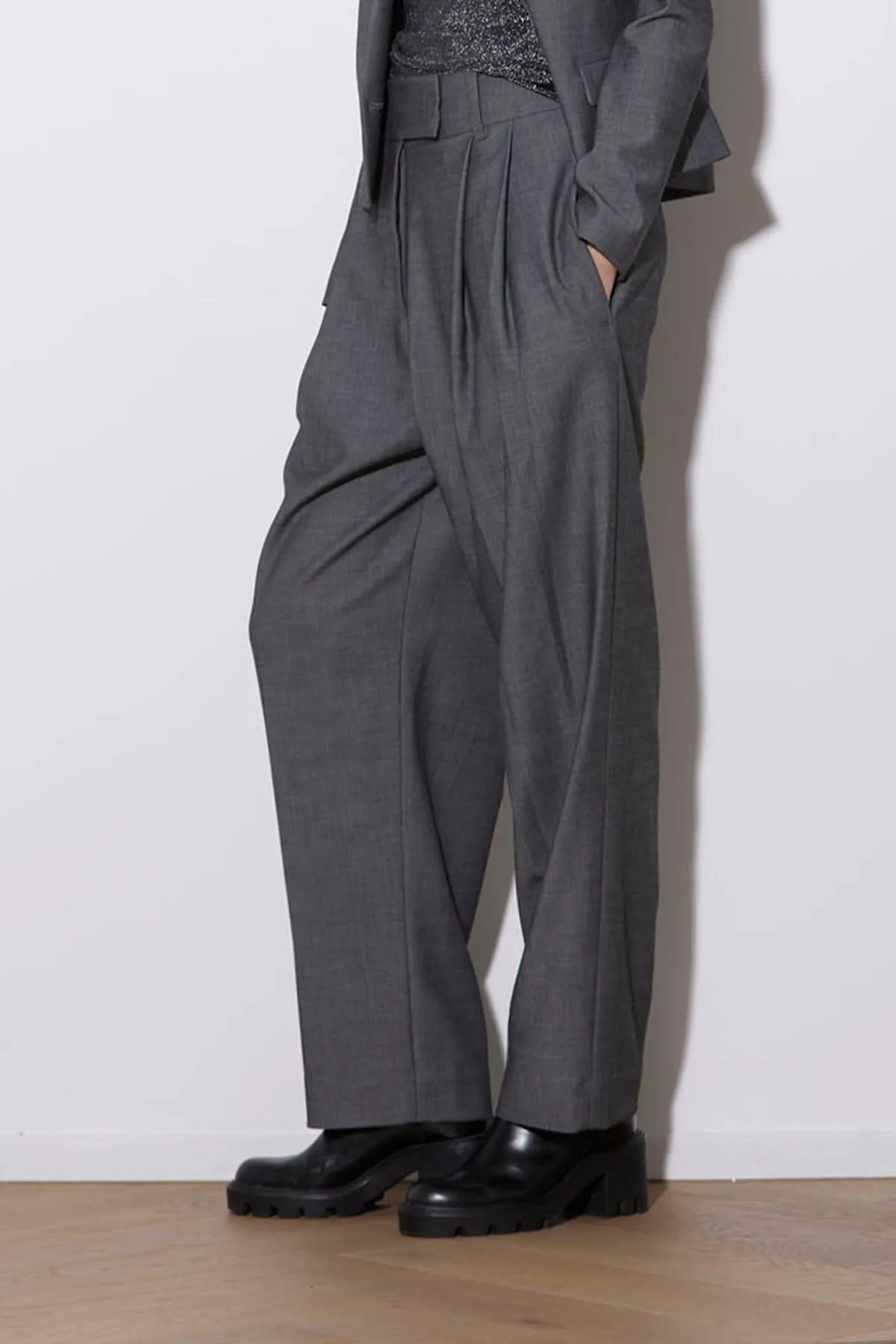 STREET PANT LUXE SMOKE