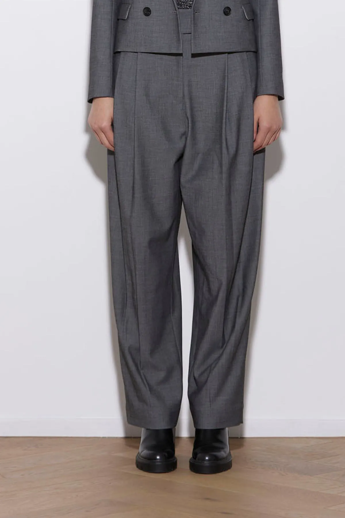 STREET PANT LUXE SMOKE
