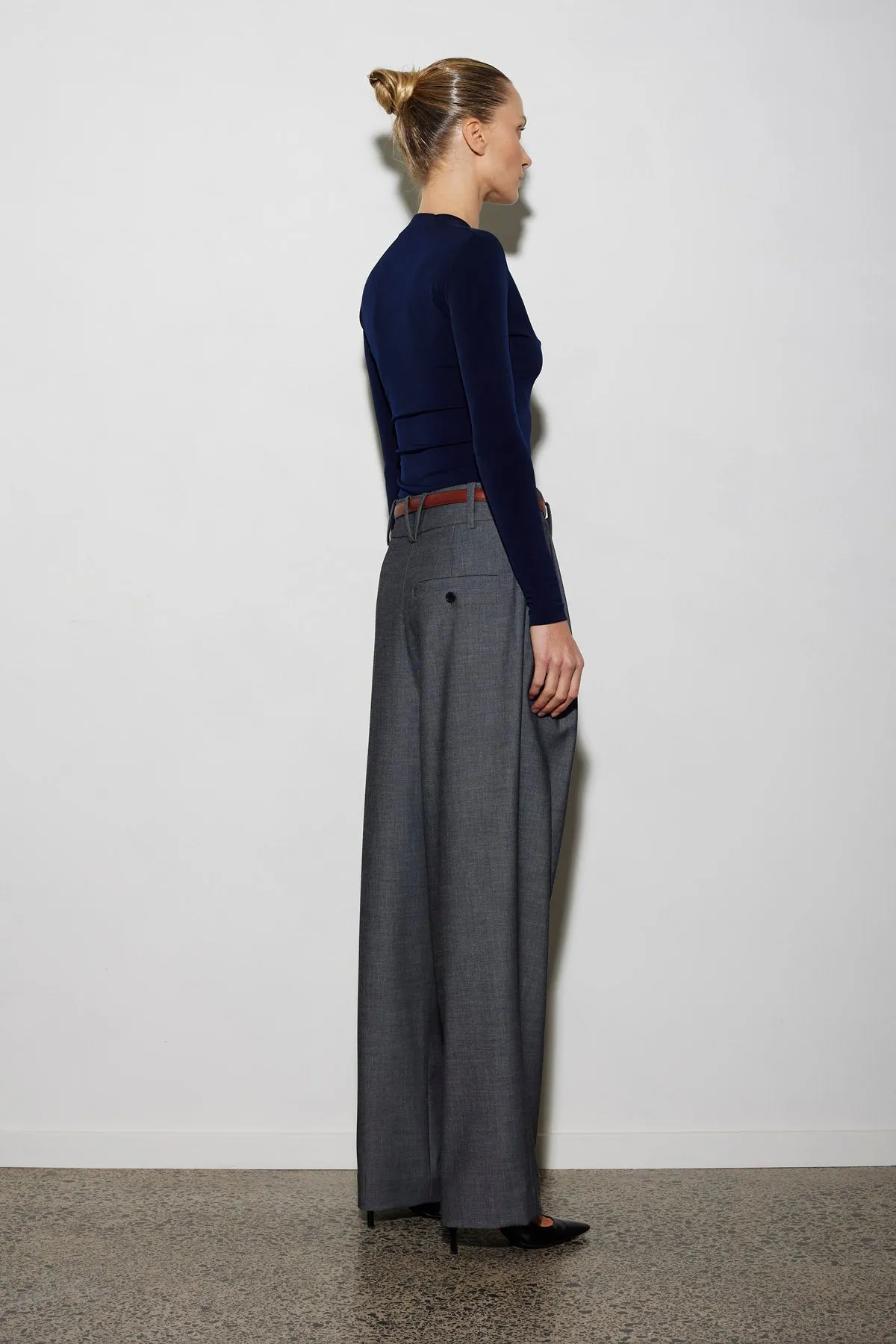 STREET PANT LUXE SMOKE