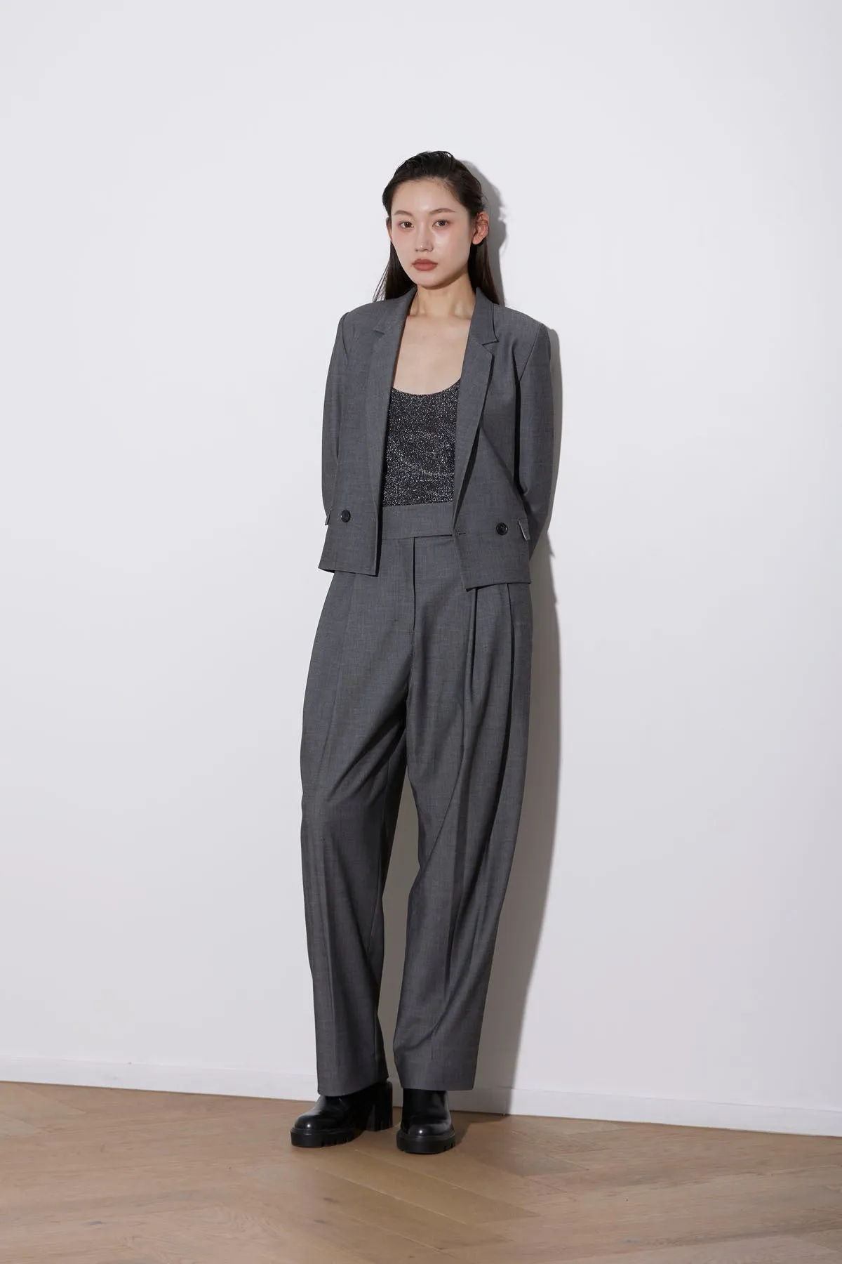STREET PANT LUXE SMOKE
