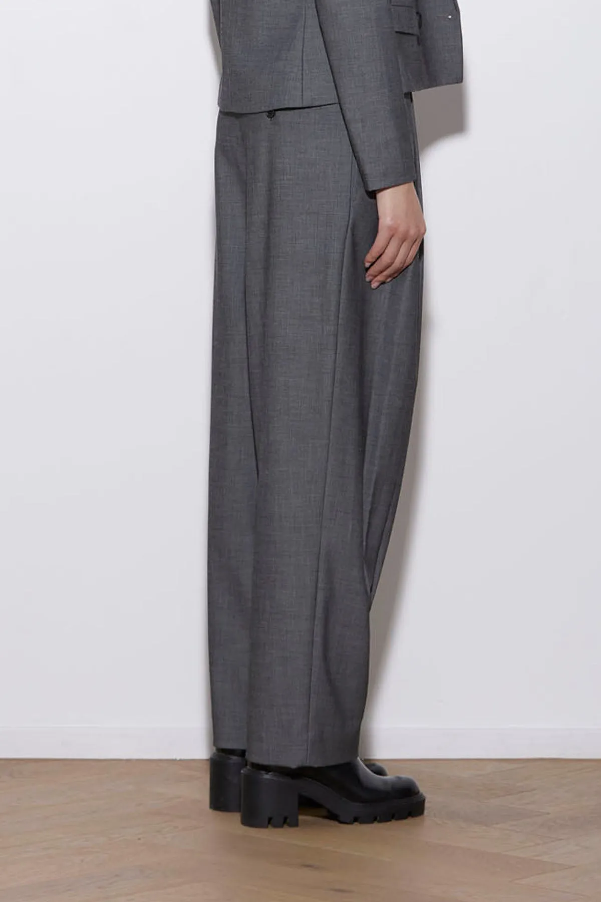 STREET PANT LUXE SMOKE