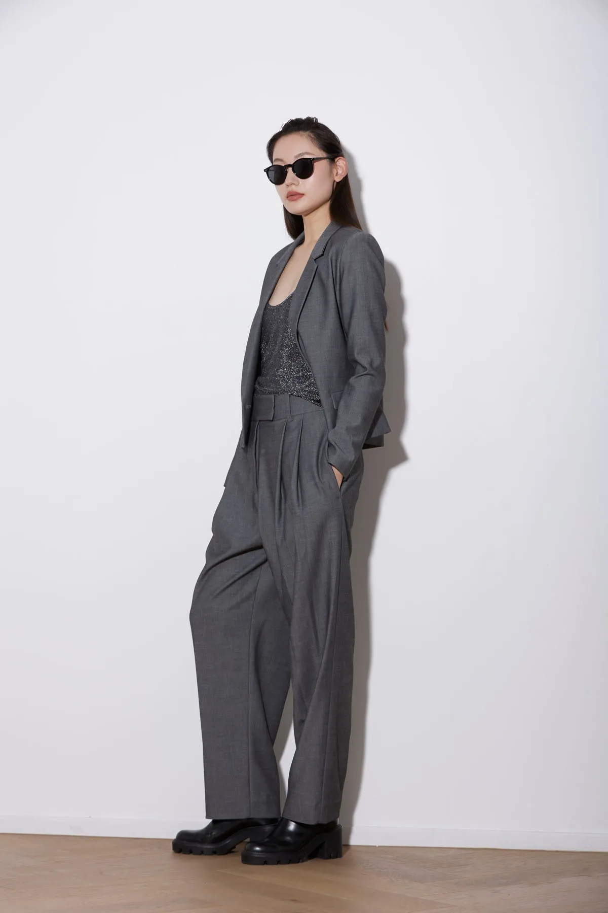 STREET PANT LUXE SMOKE
