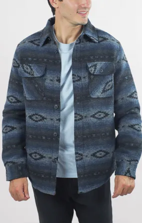 Unlined Wool Blend Overshirt