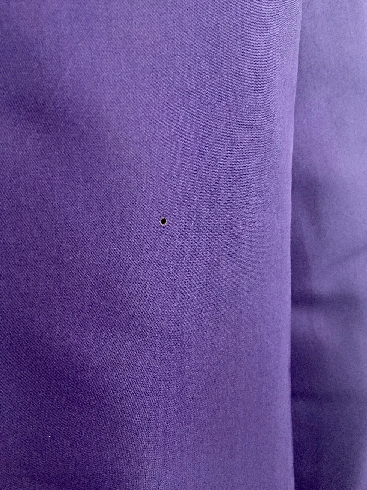 Vintage 1950s Dress / Purple Silk Dress