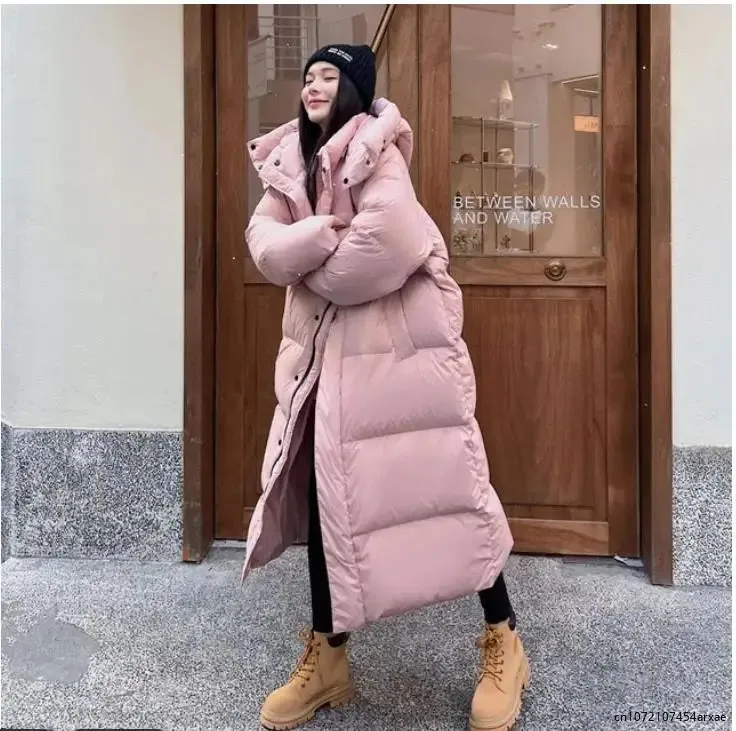 Warm Hooded Long Parka