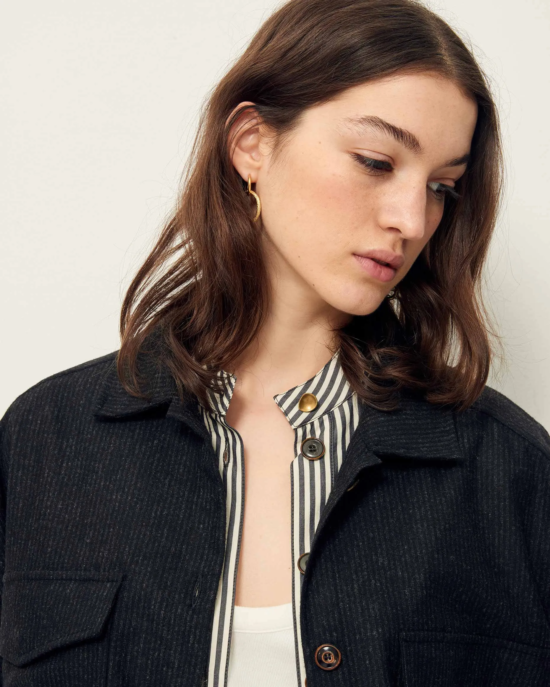 Wiltonia Blouse in Stoneblack